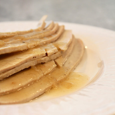 Sliced Fresh Turkey Breast with Gravy