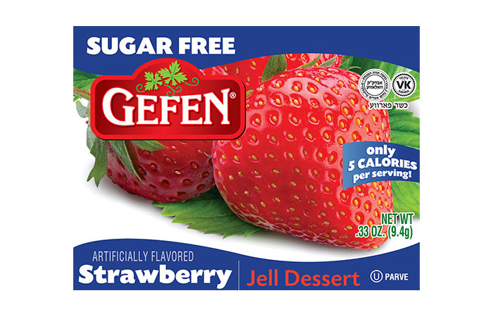Gefen Diet Strawberry Jell Dessert