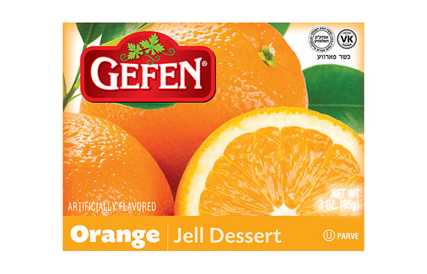 Gefen Orange Jell Dessert