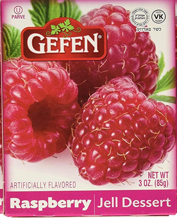 Gefen Raspberry Jell Dessert