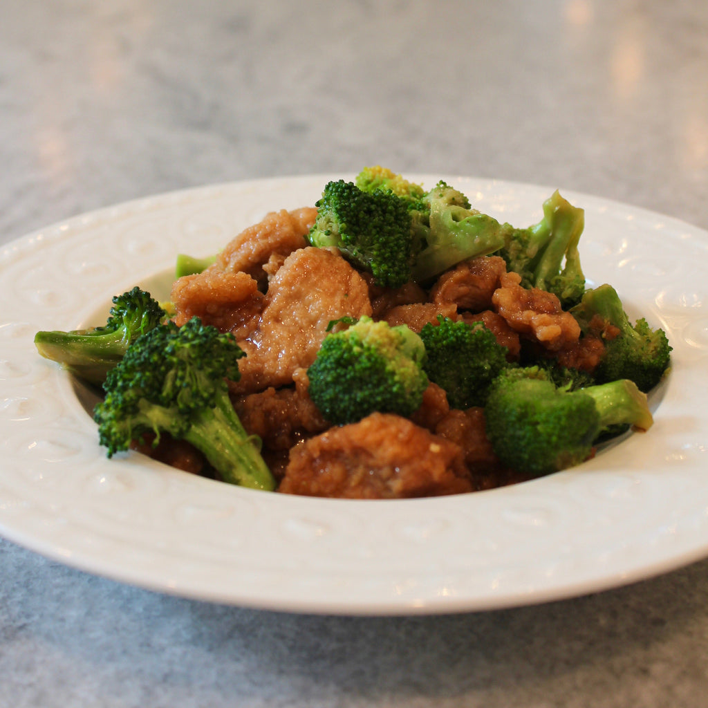 General Tso's Chicken with Broccoli