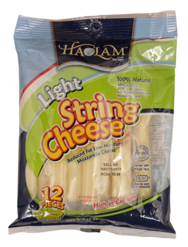Haolam Light String Cheese 12-Pack | The Kosher Marketplace