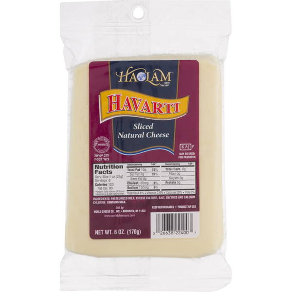 Haolam Sliced Havarti