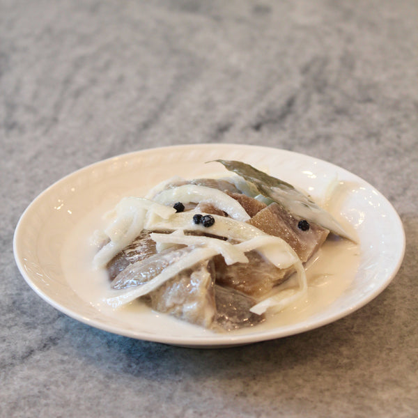 Herring in Parve Cream Sauce