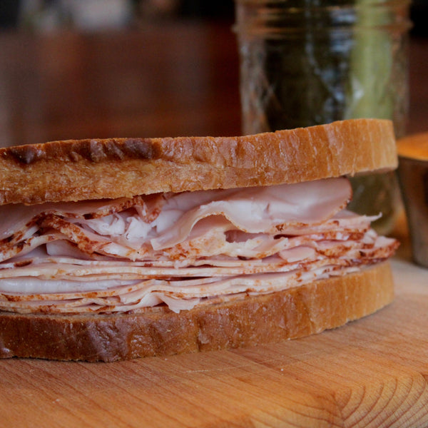Honey-Glazed Turkey on Seedless Rye