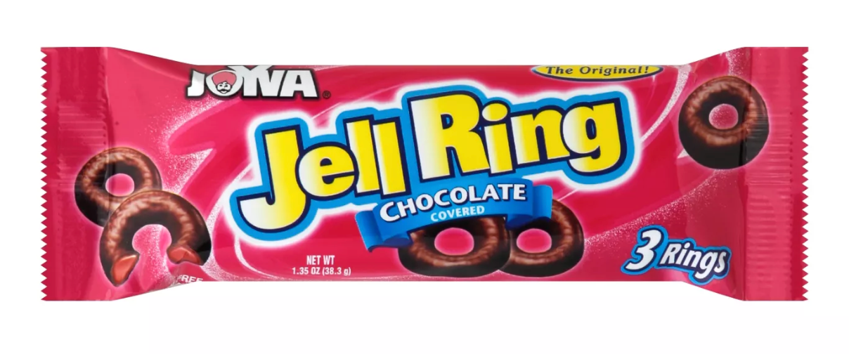 Joyva Chocolate Covered Jell Ring