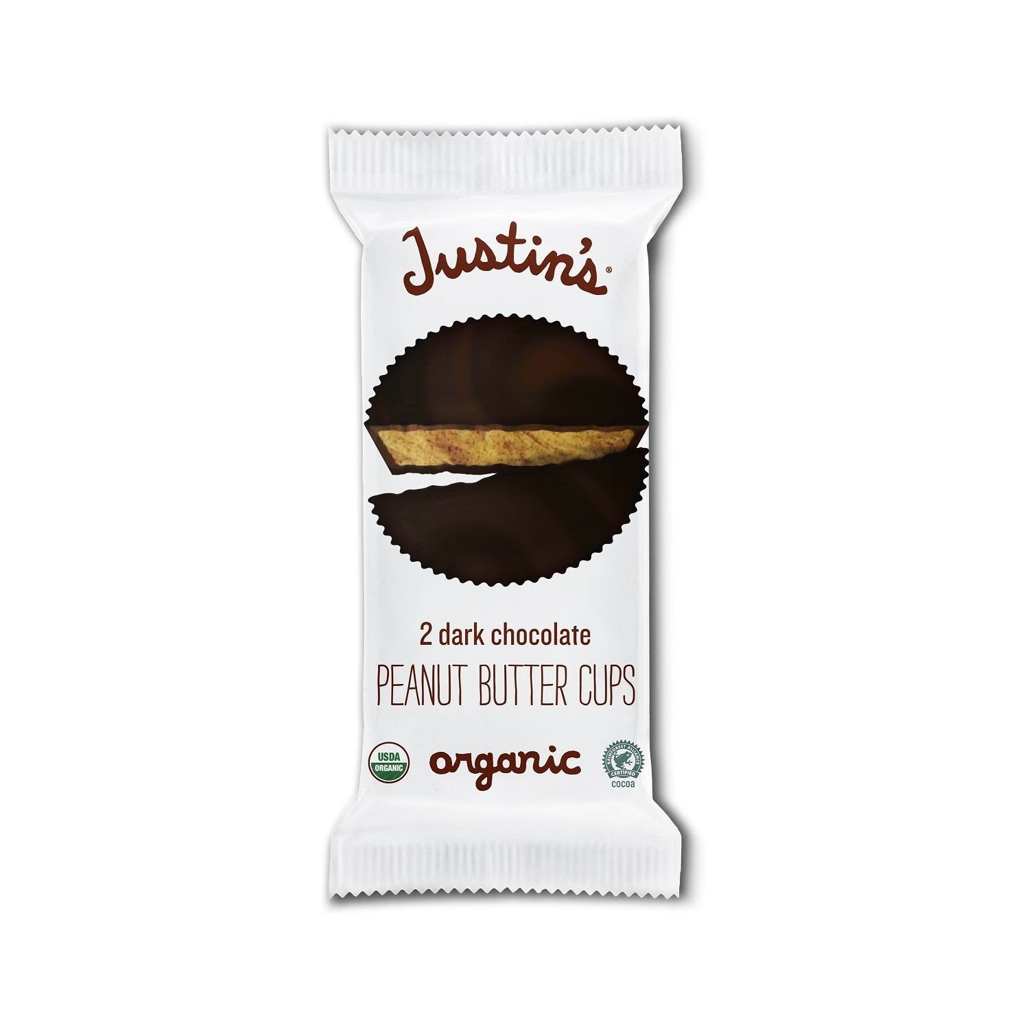 Justin's Organic Dark Chocolate Peanut Butter Cups