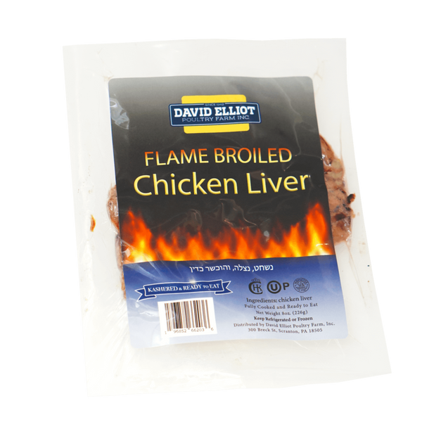 David Elliot Broiled Chicken Liver