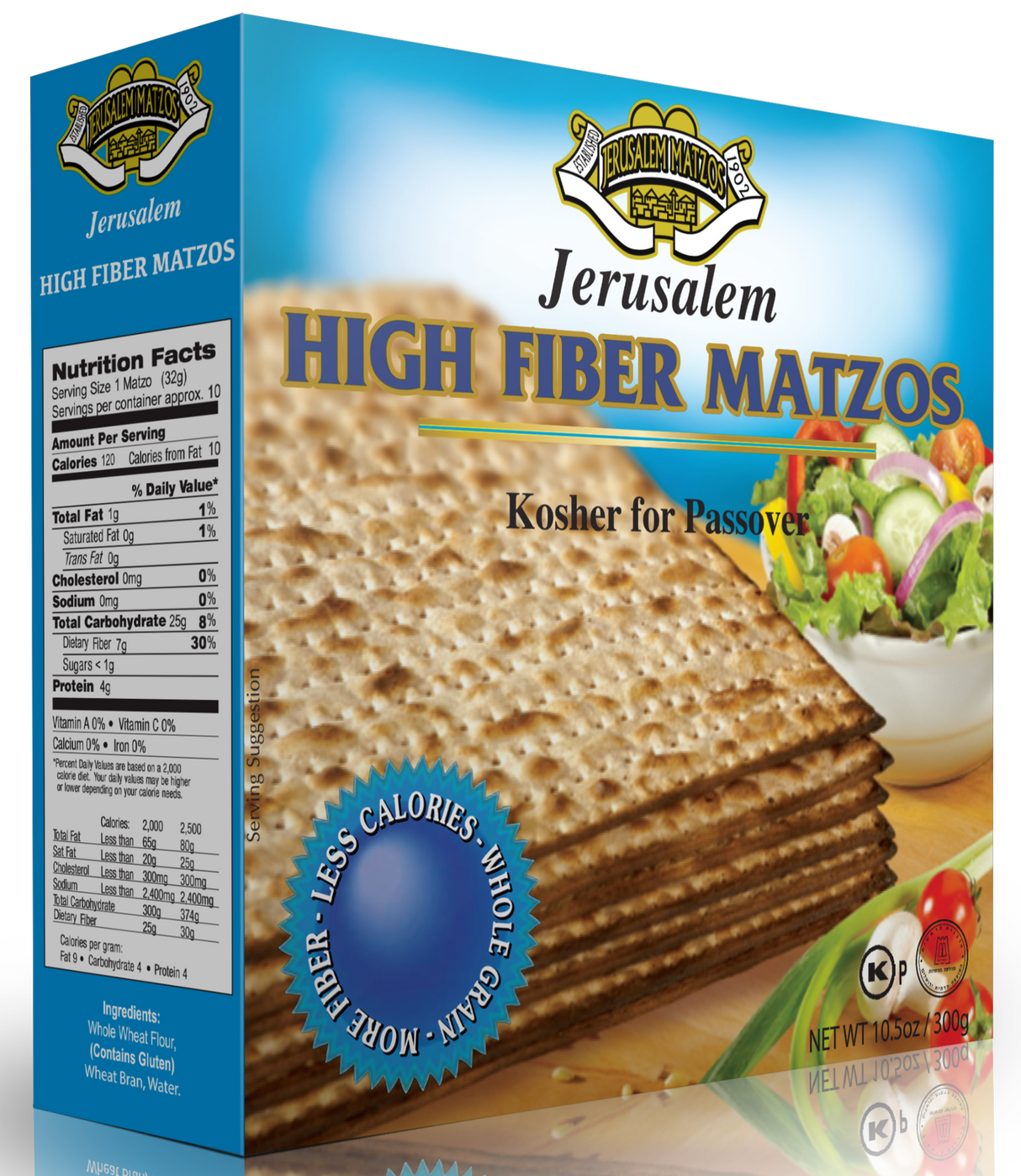 KFP Jerusalem High Fiber Matzos