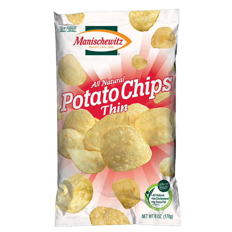 KFP Manischewitz Potato Chips Thin Salted