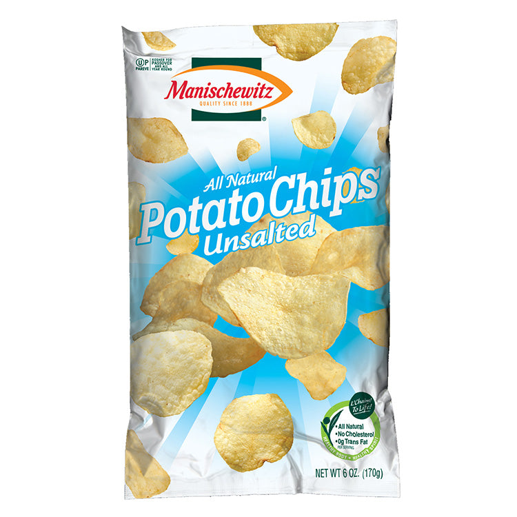 KFP Manischewitz Potato Chips Unsalted
