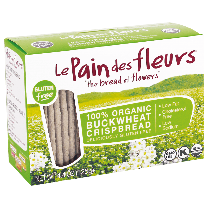 Le Pain des Fleurs Organic Buckwheat Crispbread