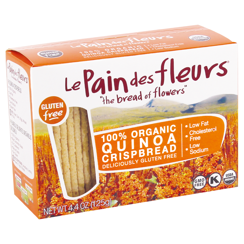 Le Pain des Fleurs Organic Quinoa Crispbread