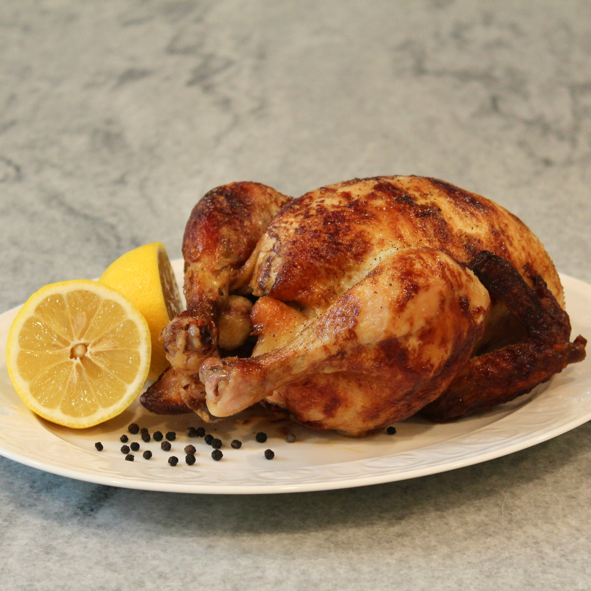 Organic Whole Lemon Pepper Rotisserie Chicken
