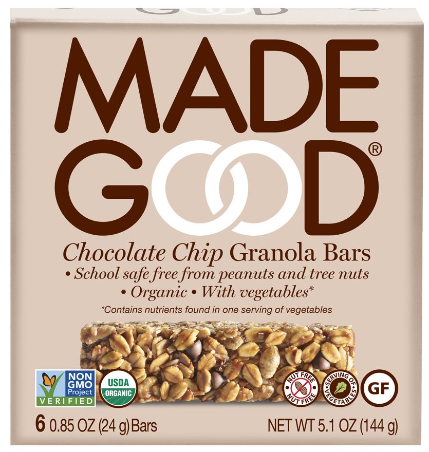 MadeGood Chocolate Chip Granola Bars