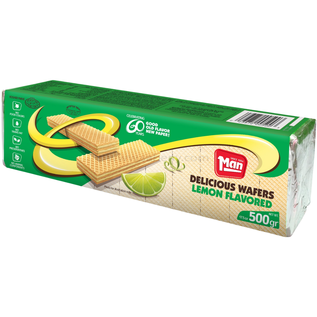 Man Lemon Wafers