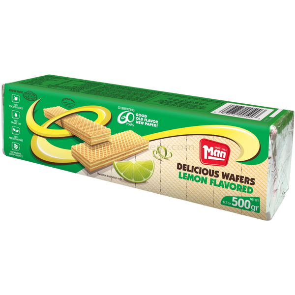 Man Lemon Wafers