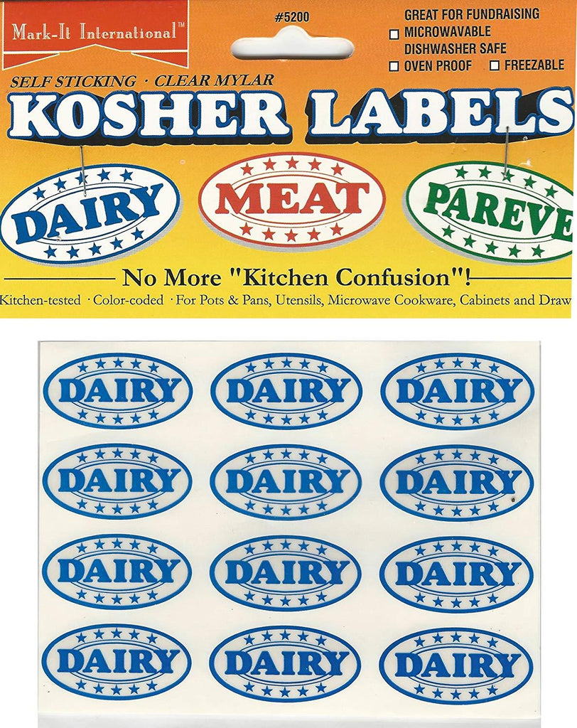 Mark-It International Kosher Dairy Labels