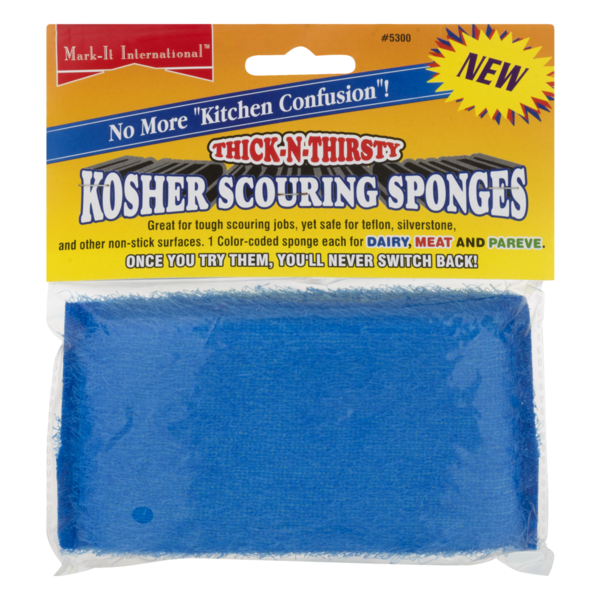 Mark-It International Kosher Dairy Scouring Sponge