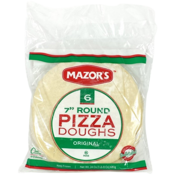 Mazor's 7" Round Pizza Doughs
