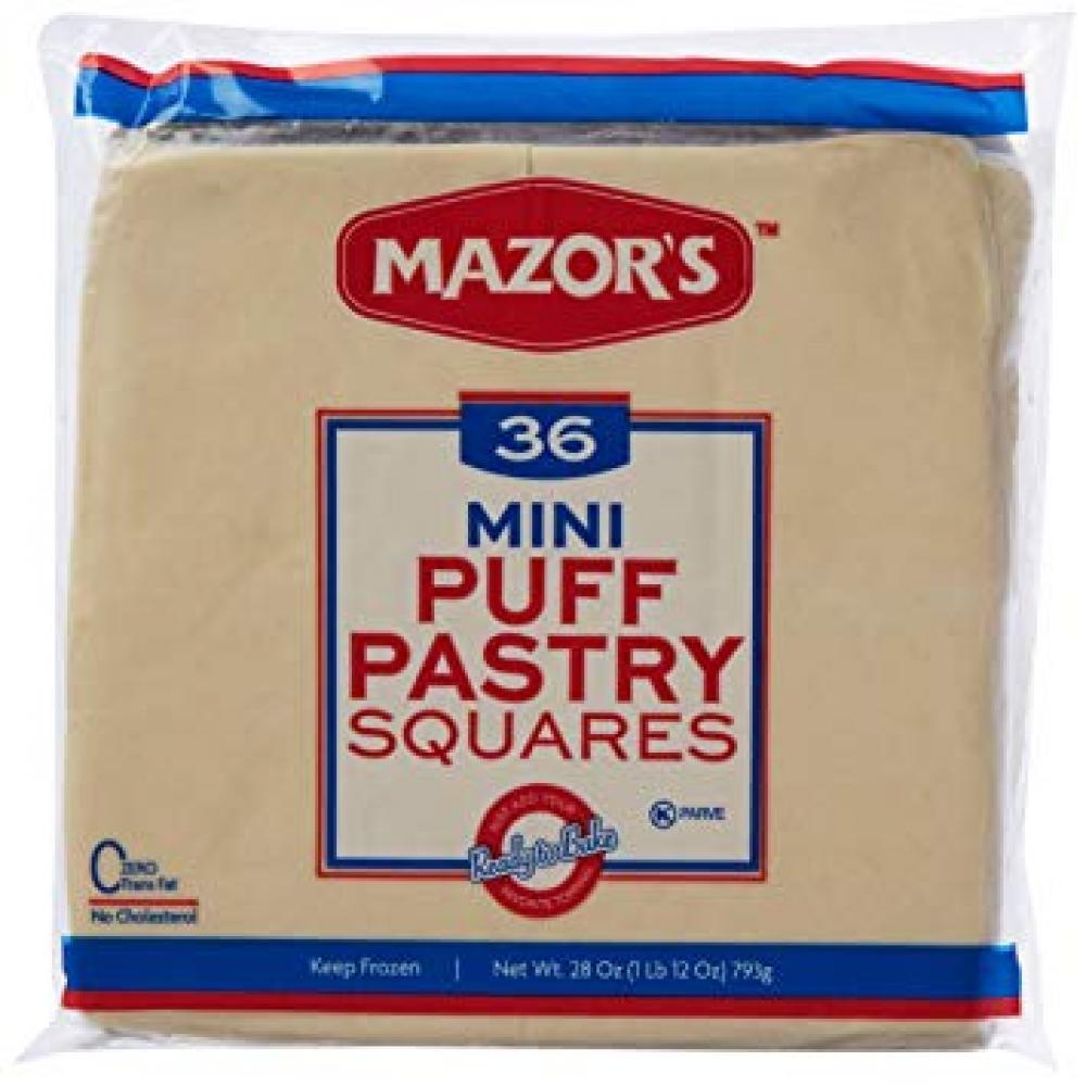 Mazor's Mini Puff Pastry Squares