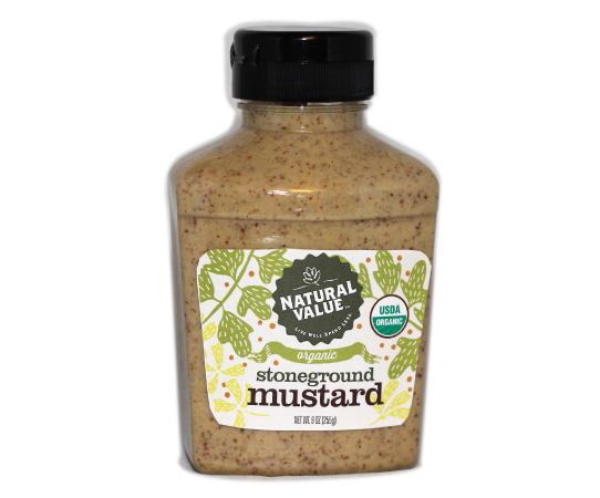 Natural Value Organic Stoneground Mustard