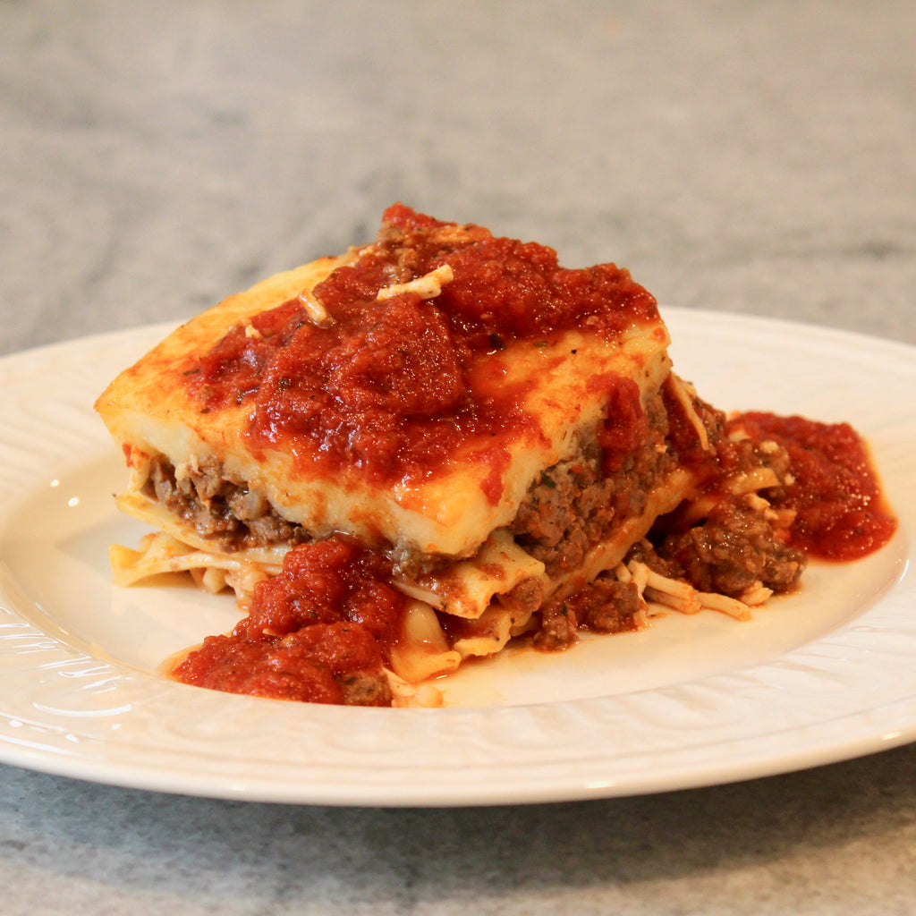 Nonna's Beef Lasagna with Dairy-Free Cheese