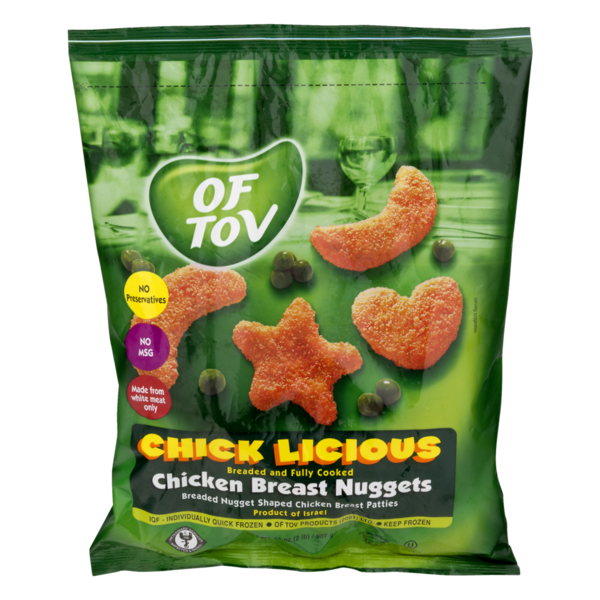 Of Tov Chick Licious Chicken Breast Nuggets