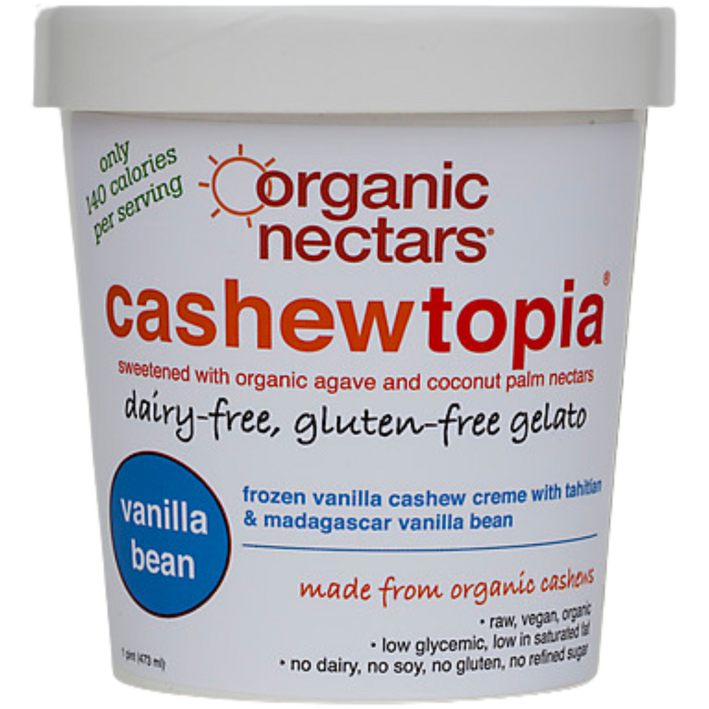 Organic Nectars Cashewtopia Vanilla Bean Gelato