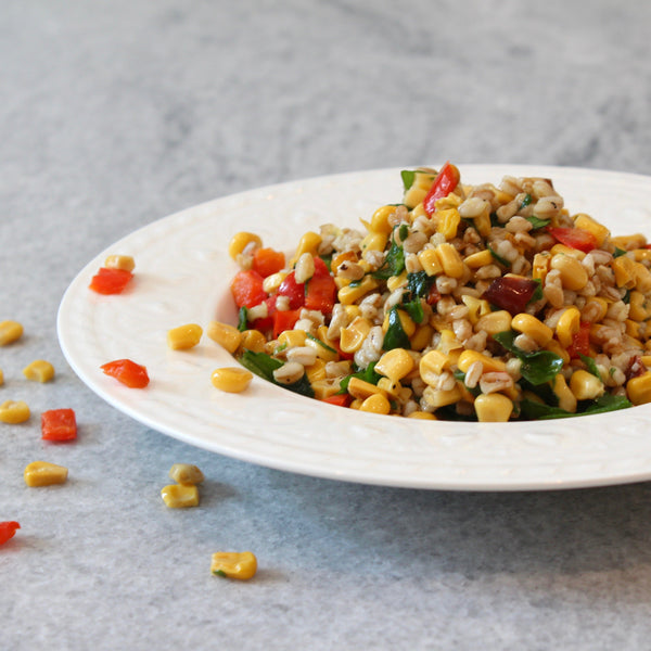 Tuscan Farro & Corn Salad