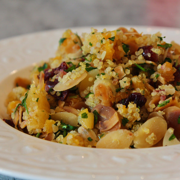 Quinoa with Cranberries & Apricots