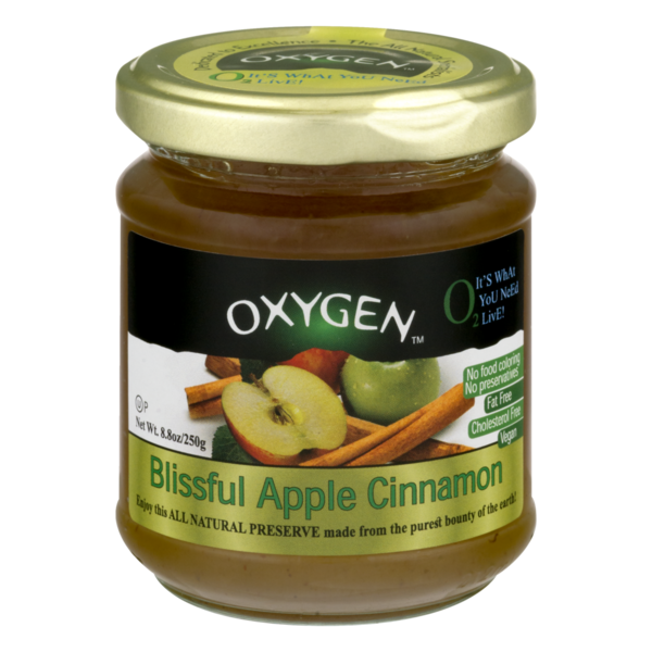 Oxygen Blissful Apple Cinnamon Preserve