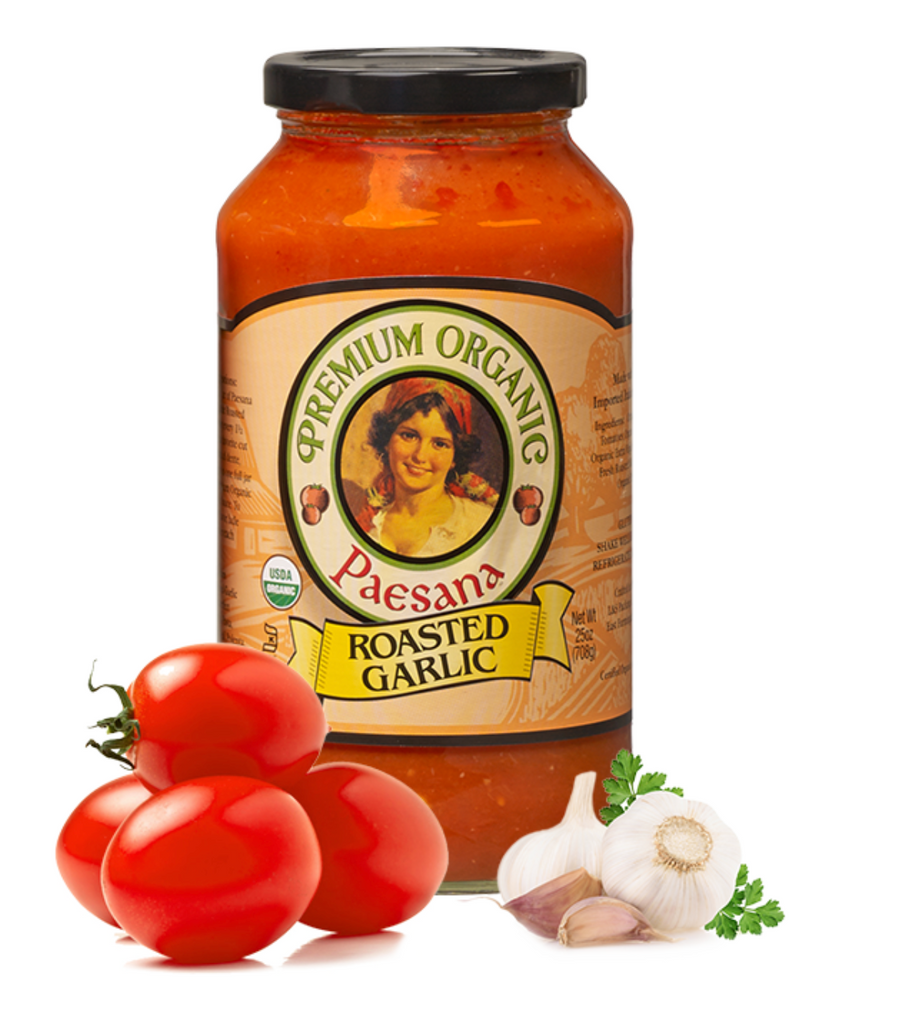 Paesana Premium Organic Roasted Garlic