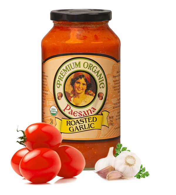 Paesana Premium Organic Roasted Garlic