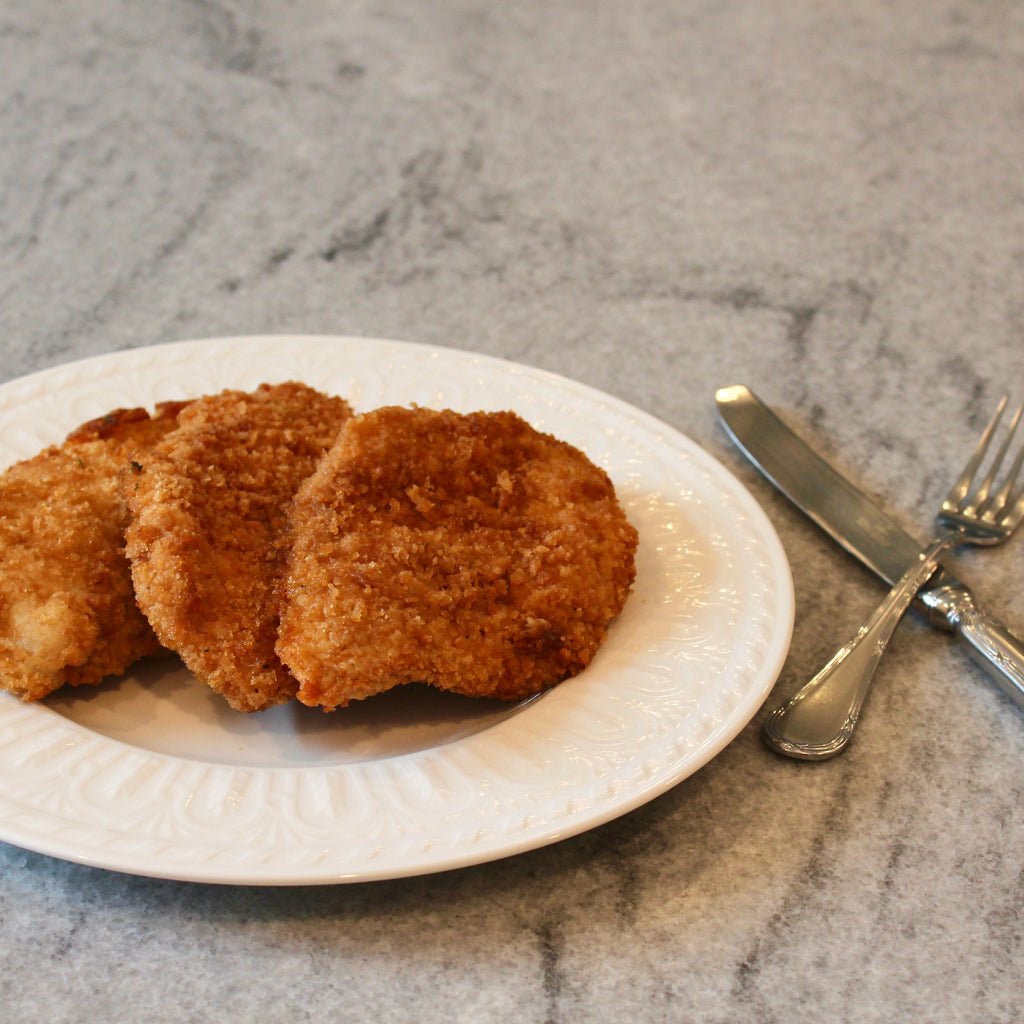 Panko-Crusted Boneless Chicken Cutlets