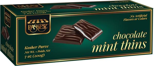Paskesz Chocolate Mint Thins