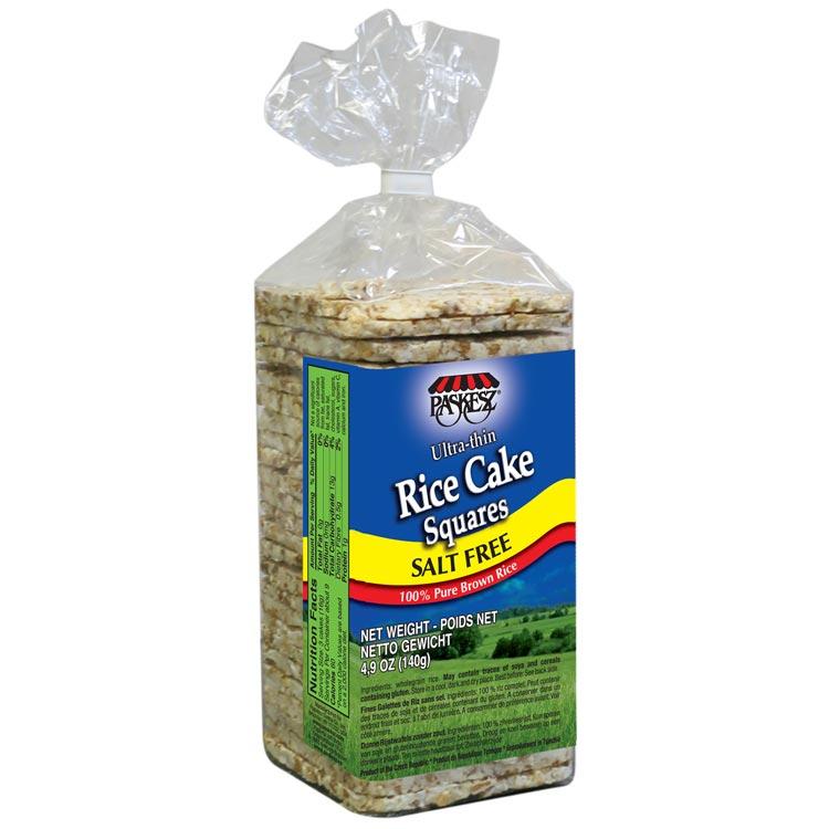 Paskesz Ultra-Thin Rice Cake Squares - Salt Free
