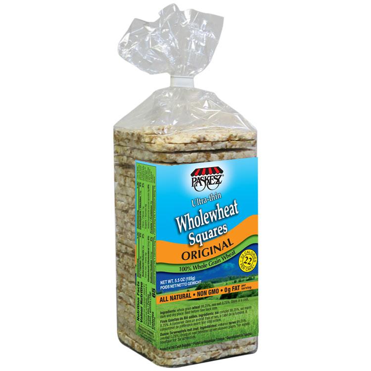 Paskesz Ultra-Thin Whole Wheat Squares - Original
