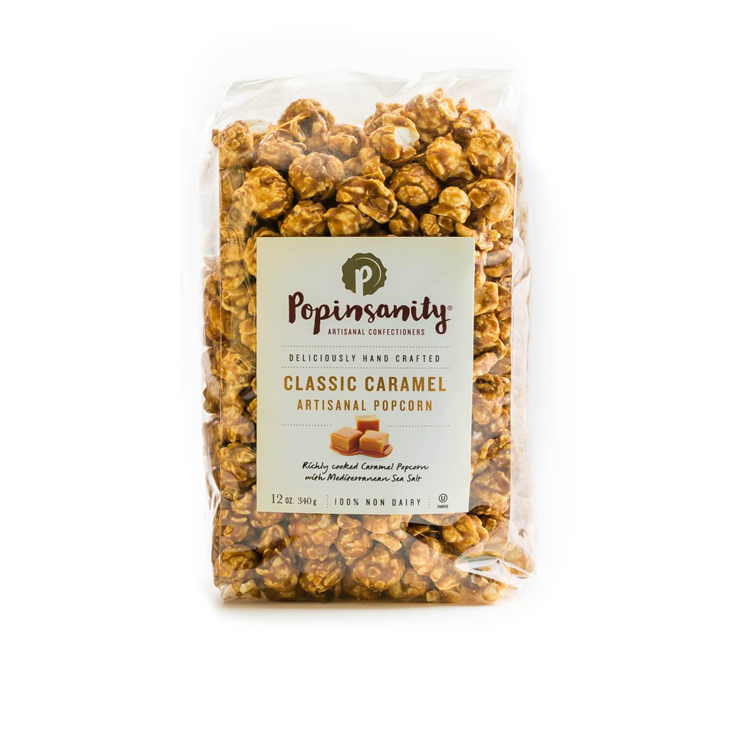 Popinsanity Classic Caramel Artisnal Popcorn