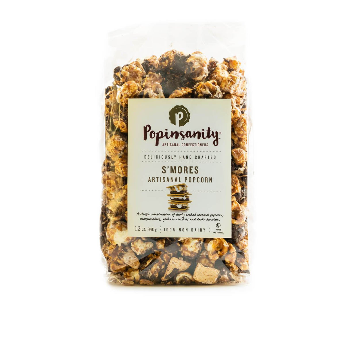 Popinsanity S'mores Artisnal Popcorn