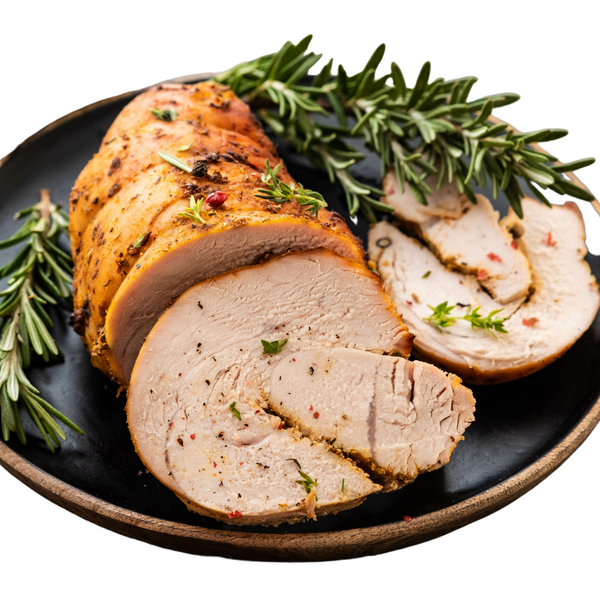 Roasted Rosemary-Crusted Boneless Turkey Breast
