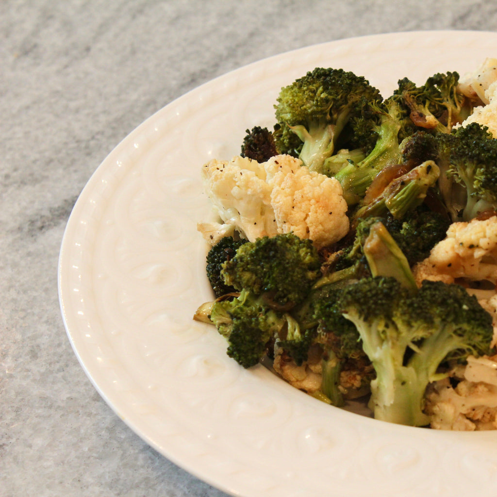 Roasted Cauliflower & Broccoli Catering Tray