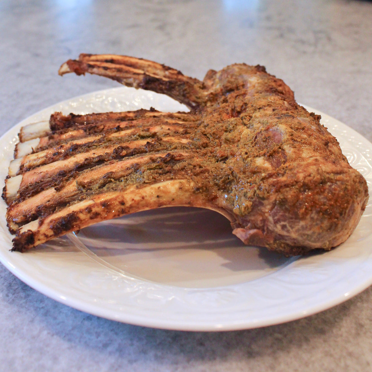 KFP Rosemary & Herb-Crusted Rack of Lamb