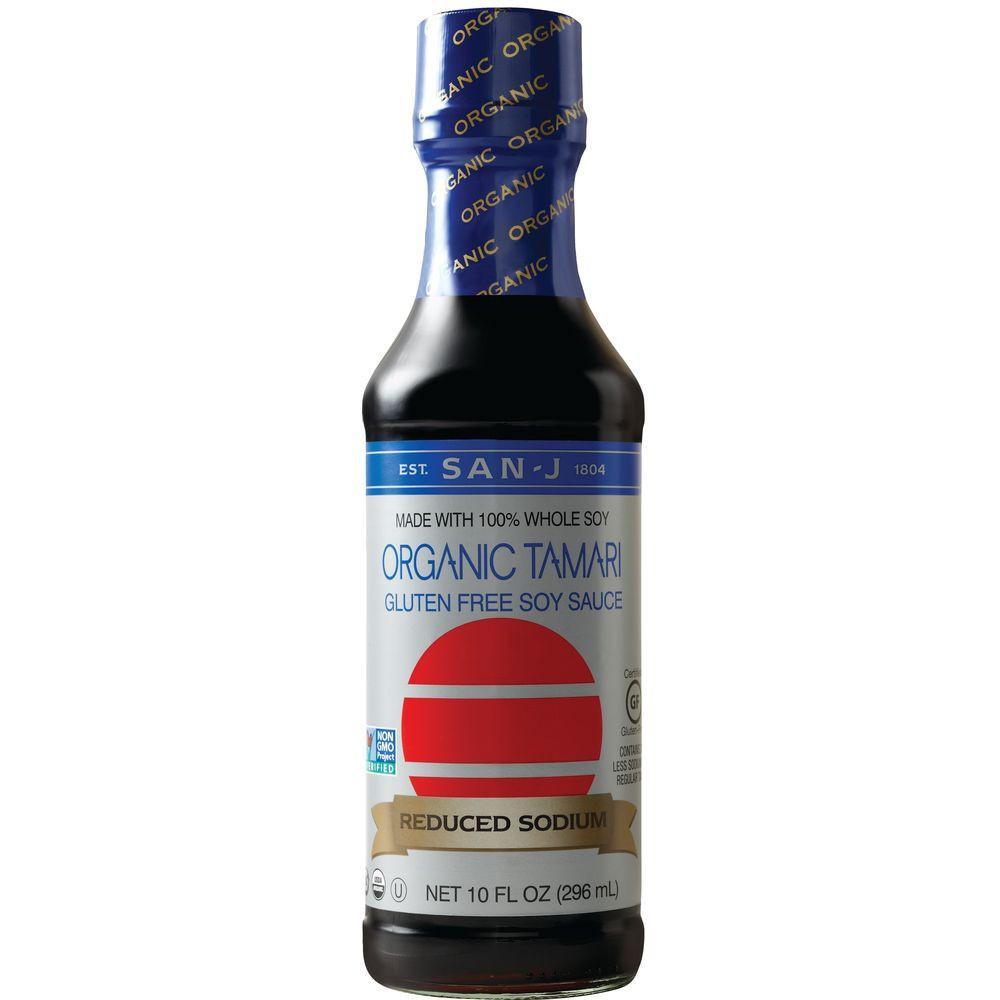 San-J Organic Certified Gluten-Free Reduced Sodium Tamari