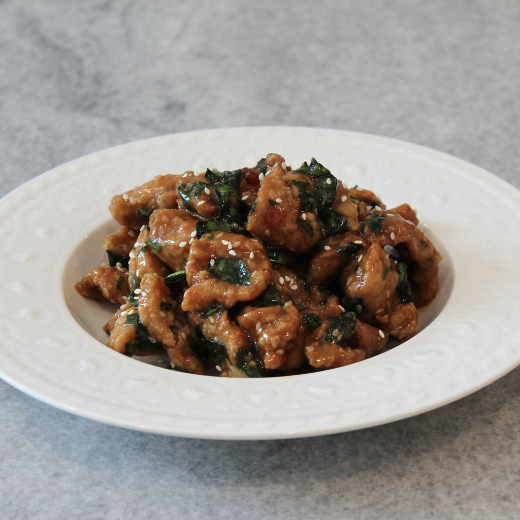KFP Sweet & Sour Chicken with Spinach