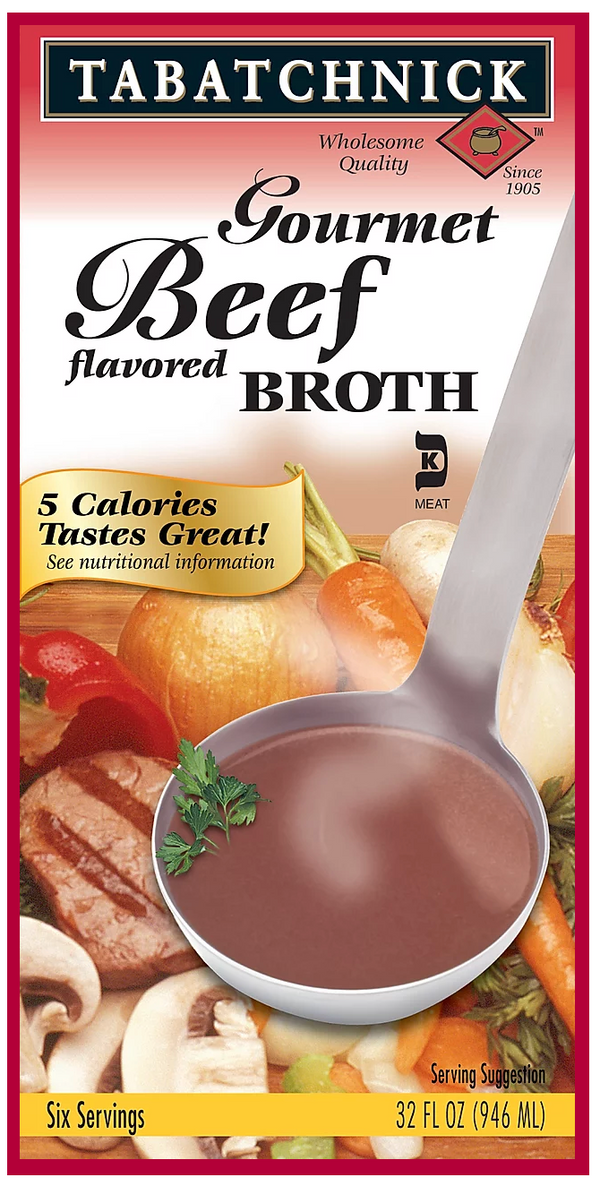 Tabatchnik Gourmet Beef Flavored Broth
