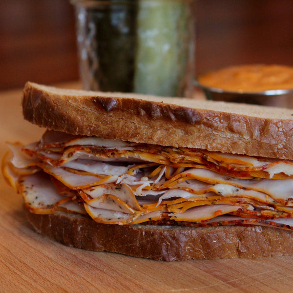 Tex-Mex Turkey on Seedless Rye