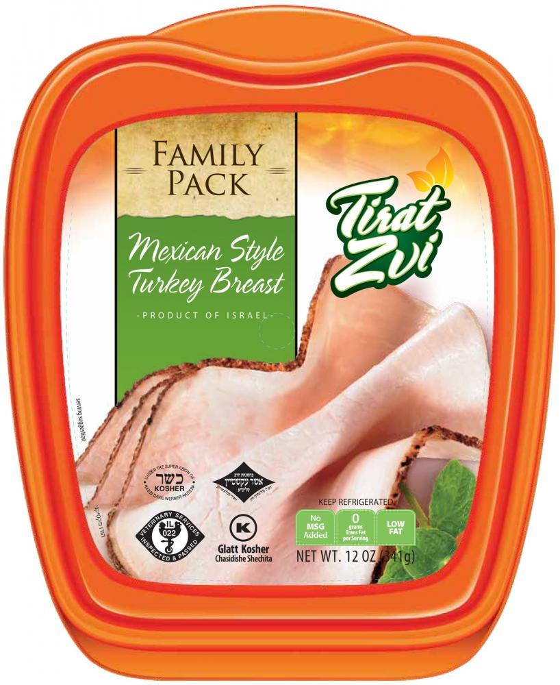 Tirat Zvi Mexican Style Turkey Breast Family Pack
