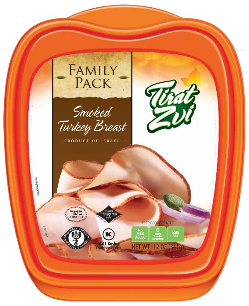 Tirat Zvi Smoked Turkey Breast Family Pack