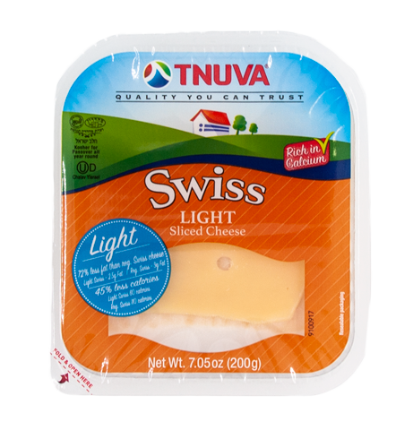 Tnuva Light Sliced Swiss